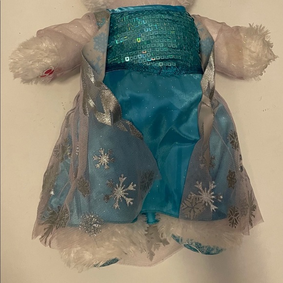 Build A Bear Frozen Elsa Bear with dress - Picture 2 of 5